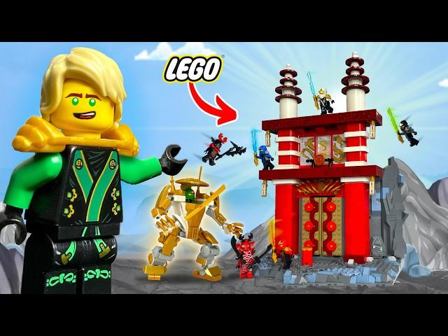 I Built LEGO Ninjago Temple of Light MOC...