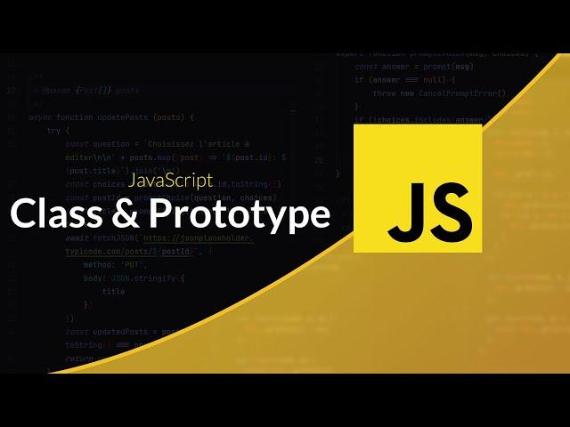 Apprendre le JavaScript : Pratiquons les class