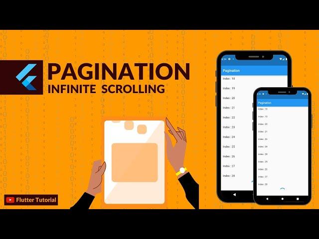 Flutter Tutorial - How to Implement Pagination In Flutter || Infinite Scrolling