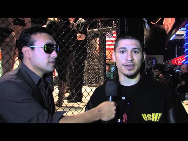 Andrew Valladerez Interview | Born to Fight 1/27/13 | FANTV