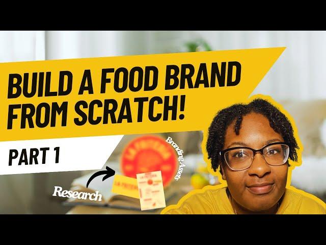 Build a Food Brand From Scratch Pt 1 (Concept + Logo Variations)