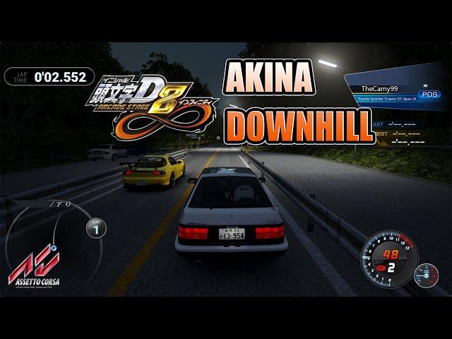 Mt Akina Initial D Arcade Stage 8 [Assetto Corsa]