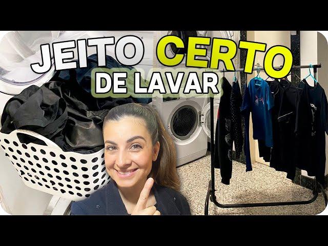 COMO LAVAR CORRETAMENTE ROUPAS PRETAS E ESCURAS NA MÁQUINA DE LAVAR ROUPAS