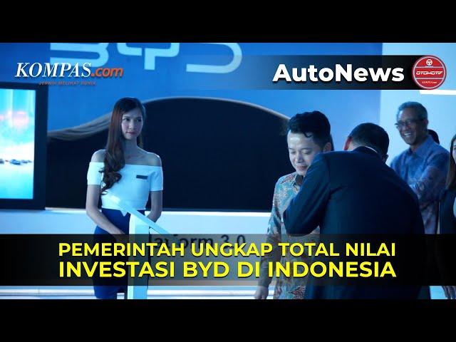 Airlangga Ungkap Investasi BYD ke RI Capai Rp 20 Triliun