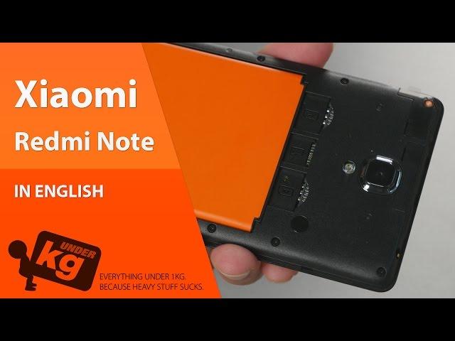 [EN] Xiaomi RedMi Note Unboxing [4K] (HongMi Note)