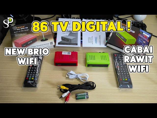 Perbandingan STB TV Digital Venus NEW Brio Wifi & Venus Cabai Rawit Wifi | Mana Yang Terbaik?!