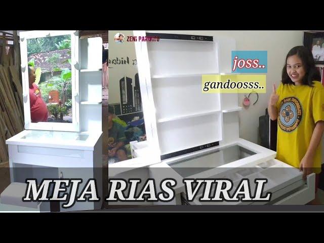 MEJA RIAS VIRAL|ini baru meja rias..