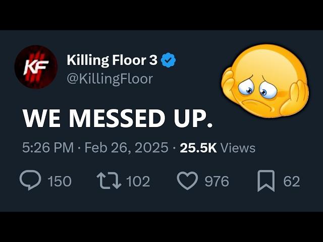 Killing Floor 3 Devs Finally Respond... HUGE Changes Incoming!