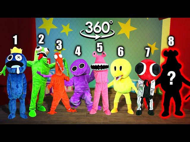 VR 360° New Rainbow Friends In Real Life ALL PHASES  Friday Night Funkin' (Roblox Rainbow Friends)