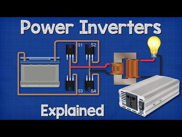 Power Inverters Explained - How do they work working principle IGBT