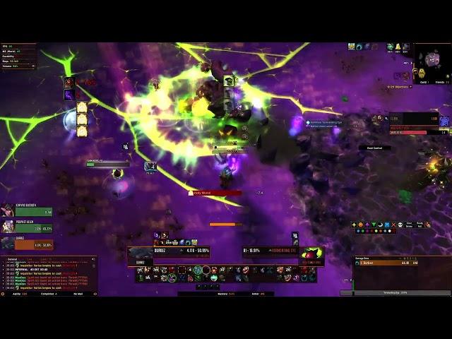 Druid Kruul Mage Tower Kill Shadowlands crafted gear