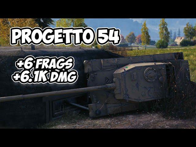 Progetto 54 - 6 Frags 6.1K Damage - All the shortcomings! - World Of Tanks