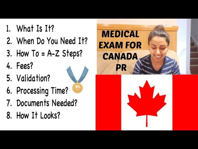 Medical Exam for Canada PR | BAANIPREET KAUR