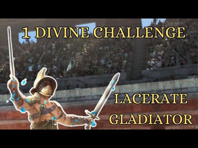 Bleed Lacerate Gladiator - 1 Div challenge! PoE 3.22 Ancestor