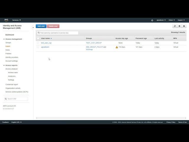 IAM Auditing hands on session | AWS Audit Manager resources