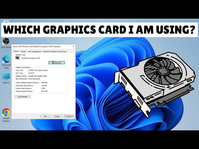 How to Check Graphics Card on Windows 11