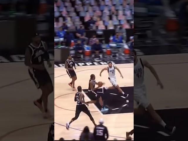 The Slam and The Stare down. #shorts #kawhileonard #laclippers #dunk #paulgeorge #posterdunk