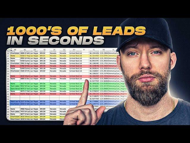 How to Get 1000s of Web Design Leads Per Day in 2024 (13 minutes of work)