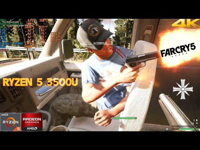 FAR CRY 5 | ASUS AMD RYZEN 5 3500U | 8GB RAM | VEGA 8 | DIRECTX 11