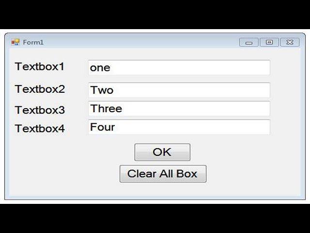 How to Clear All Text Box With Simple Method Vb.NET