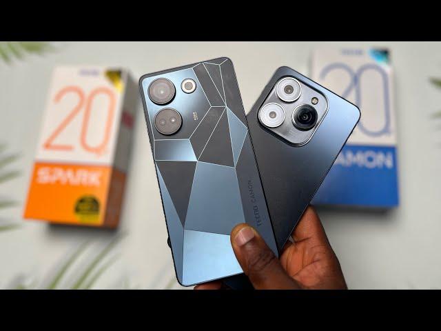 Tecno Spark 20 Pro VS Camon 20 Pro: Which is Better??