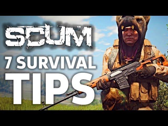 Scum - 7 Survival Tips For Beginners