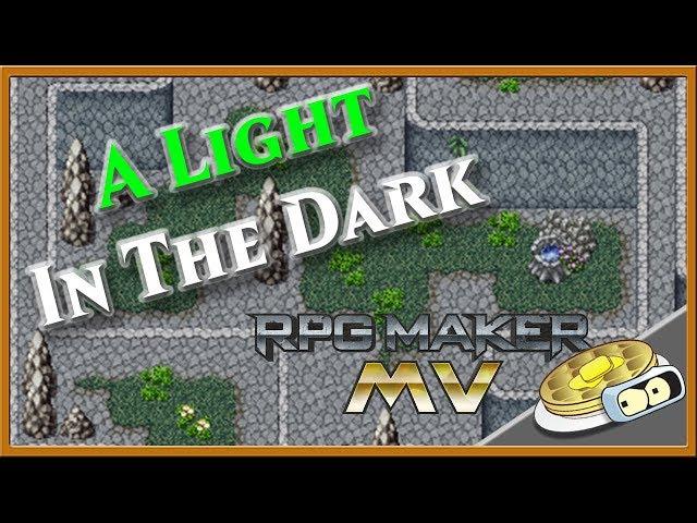 LIGHT CAVERN Speed Development | RPG Maker MV MAP CREATION TUTORIAL (Elemental Dungeon Tileset)