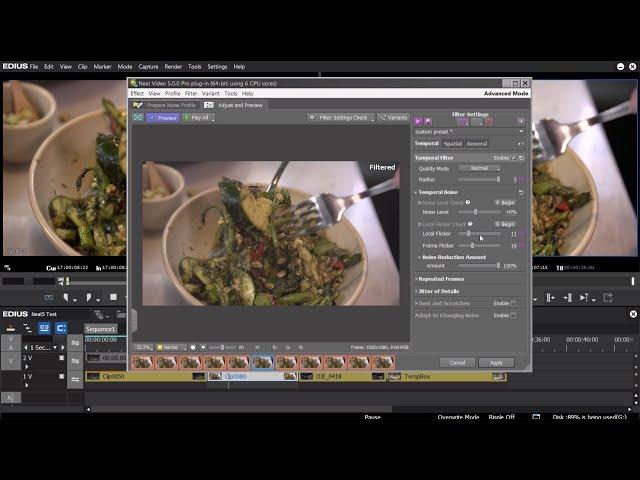 Neat Video 5 Noise Reduction Plugin Testing - Flicker Reduction