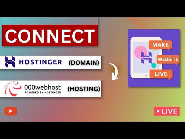 How to connect 000webhost to Hostinger domain | Point domain