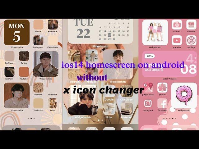iOS 14 Customization on Android/How to customize your widgets and app icons