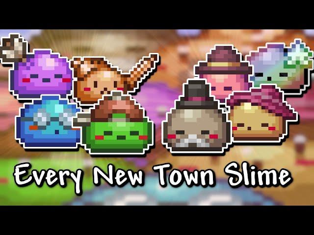 Every Town Slime in Terraria 1.4.4