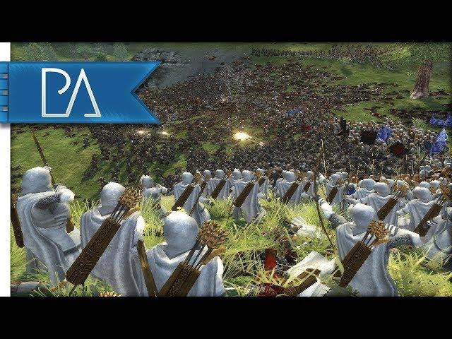 SURROUNDED BY 18k ORCS! - Lord of the Rings - Third Age Total War Reforged