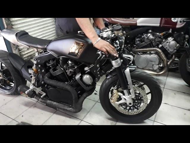 Yamaha Virago TR1 920cc Modern CAFE RACER by ZDR CUSTOM MOTO