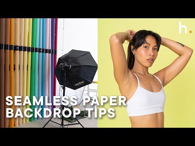 The Ultimate Guide to Seamless Paper Backdrop Photography | Tips and Tricks for Beginners and Pros