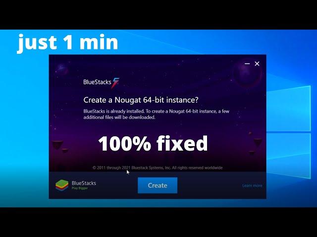 bluestacks install problem