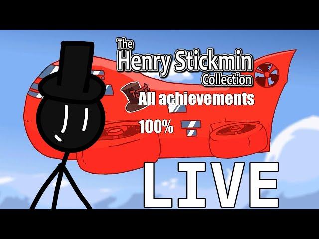 The Henry Stickmin Collection all achievements 100%