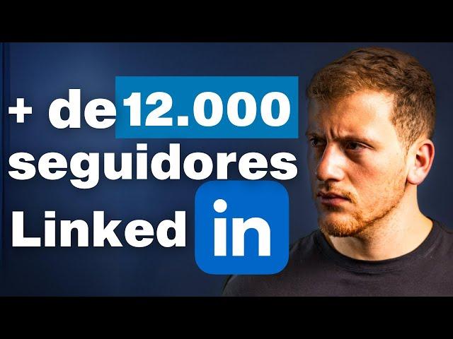 Ganhei 12k de Seguidores no LinkedIn em 2025