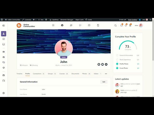 Buddyboss theme customization: online community platform