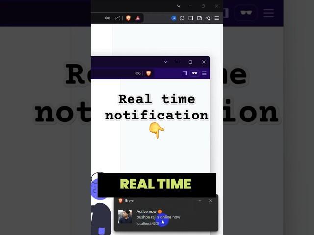 Real time Notification Using Angular 19 and  NET 9 SignalR | Full Stack Real Time Chat App