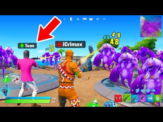 ICRIMAX und TUAN überleben ZOMBIES in Fortnite!