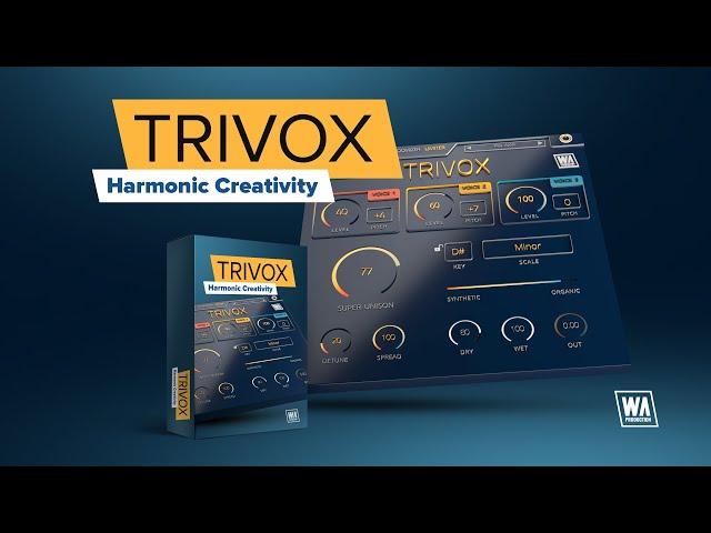 TRIVOX Plugin - Unleash the power of your harmonies (VST / AU / AAX)