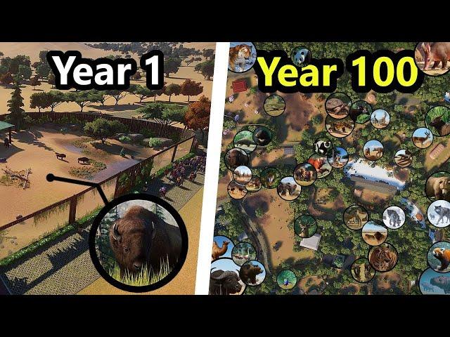I Spent 100 Years Making a Zoo in Planet Zoo | Planet Zoo | Supercut