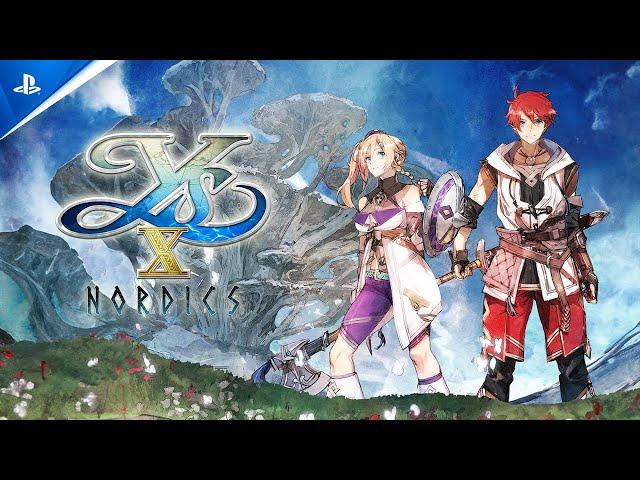 Ys X: Nordics - Announcement Trailer | PS5 & PS4 Games