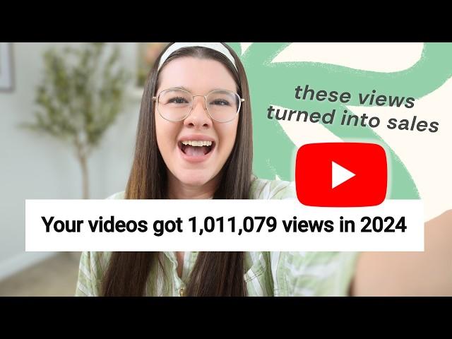 How I Gained Over 1,000,000 Views On My YouTube Channel in 2024 (And How It Made Me Sales)