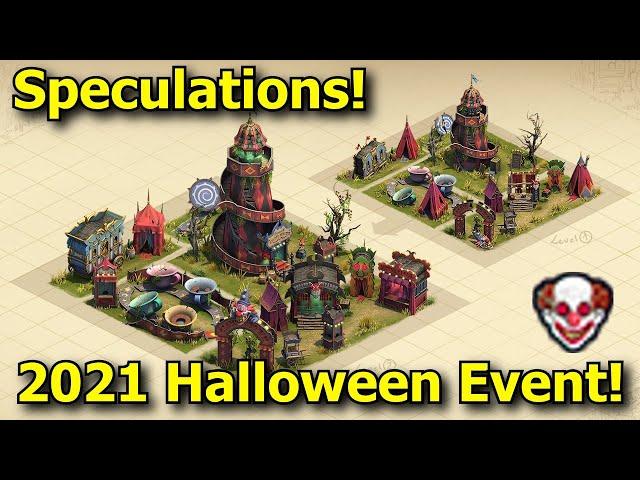 Forge of Empires: 2021 Halloween Event Speculations! Brand New "Horror Circus" Set! :D