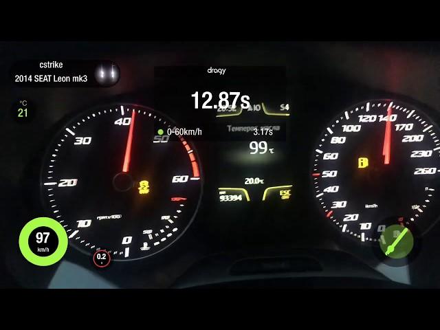 Чип MQB Stage 1 Seat Leon mk3 2.0TDI CKFC 180 л.с, 420 Нм launch control start