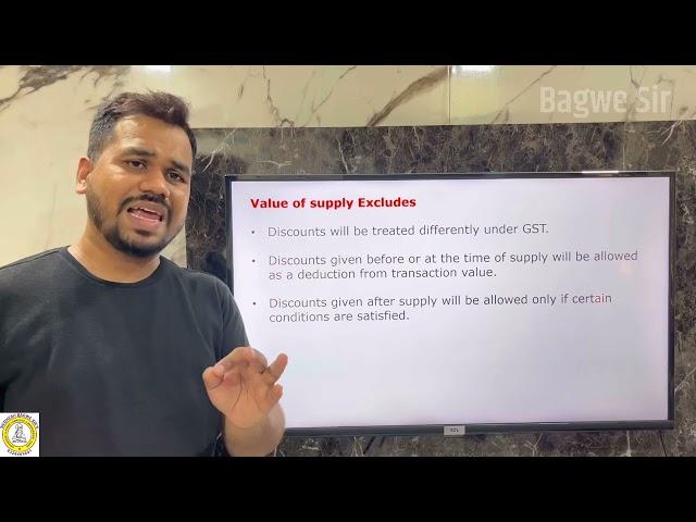 Value of Supply - under GST - TYBCOM Sem 6 2023 Question 4 a