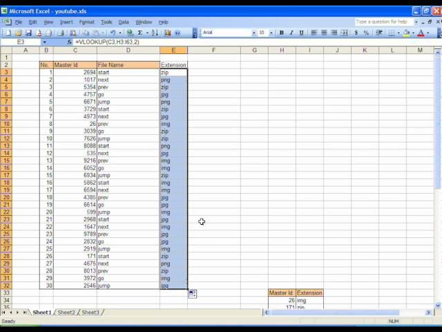 Mapping Data Using Microsoft Excel