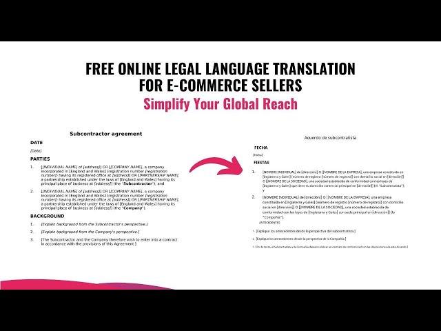 How to Translate Legal Documents | E-Commerce Sellers | ImageTranslate