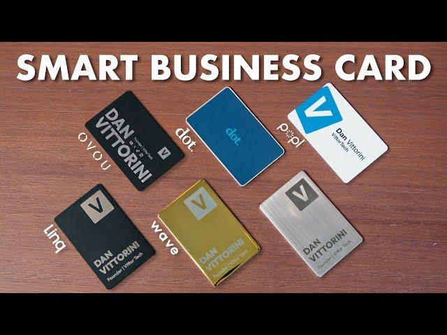 2025 Ultimate Smart Business Card - Linq, Popl, OVOU, Wave, Dot Card